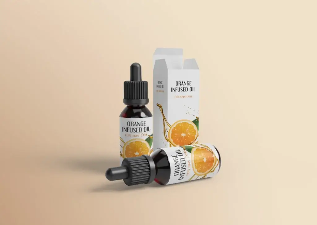 Orange Infused Oil – Product Design